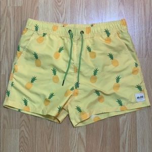 Eubi Pineapple Swim Shorts